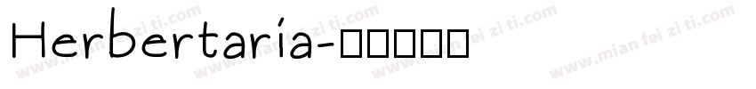 Herbertaria字体转换