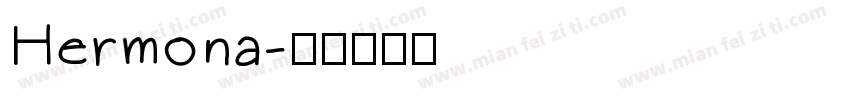 Hermona字体转换