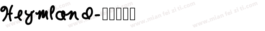 Heymland字体转换