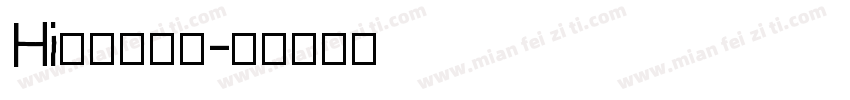 Hi，你好呀！字体转换