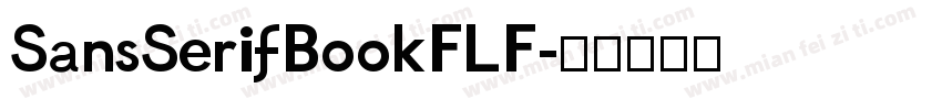 SansSerifBookFLF字体转换
