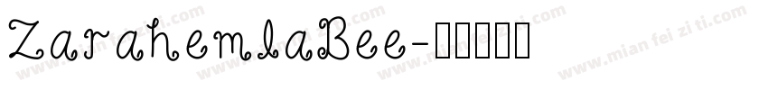 ZarahemlaBee字体转换