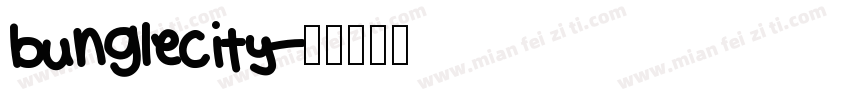 bunglecity字体转换