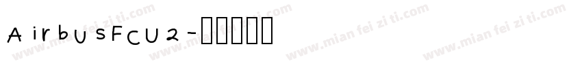 AirbusFCU2字体转换