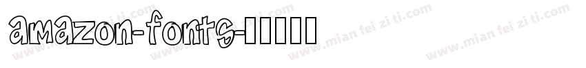amazon-fonts字体转换