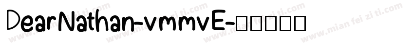 DearNathan-vmmvE字体转换