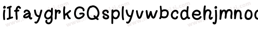 iIfaygrkGQsplyvwbcdehjmnoqtuz字体转换
