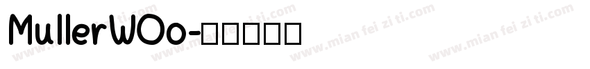 MullerWOo字体转换