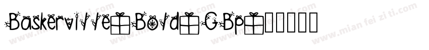 Baskerville-Bold-GBp字体转换