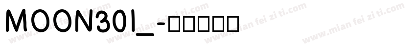 MOON30I_字体转换