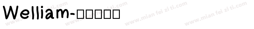 Welliam字体转换