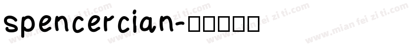 spencercian字体转换