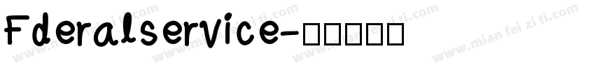 Fderalservice字体转换