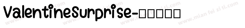 ValentineSurprise字体转换