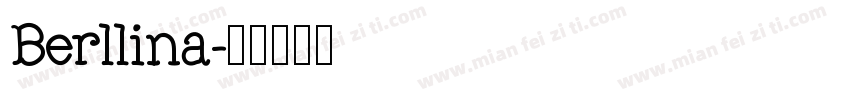 Berllina字体转换