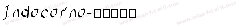Indocorno字体转换