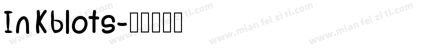 Inkblots字体转换