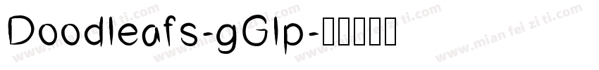Doodleafs-gGlp字体转换