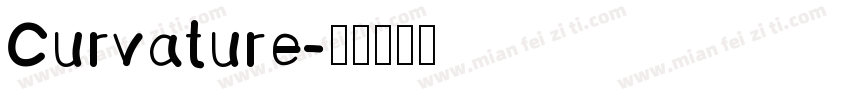 Curvature字体转换