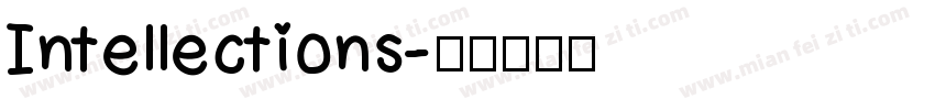 Intellections字体转换