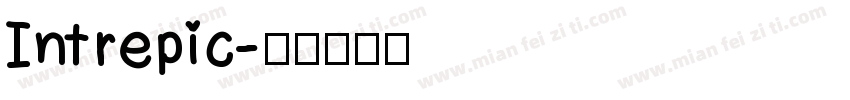 Intrepic字体转换