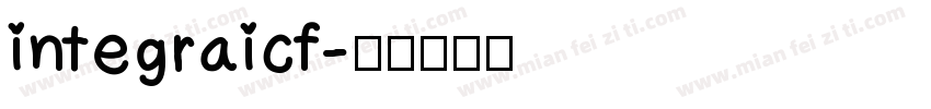 integraicf字体转换