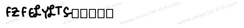 FZFEIYITS字体转换