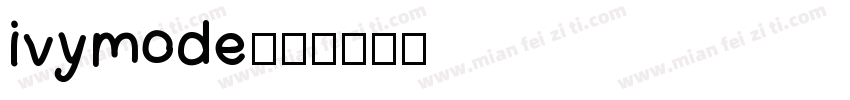 ivymode字体转换