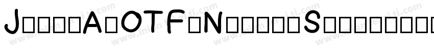 J004-A-OTF-NachinStd字体转换