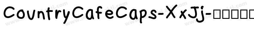 CountryCafeCaps-XxJj字体转换