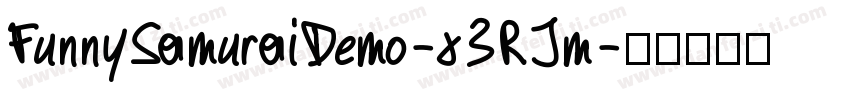 FunnySamuraiDemo-x3RJm字体转换