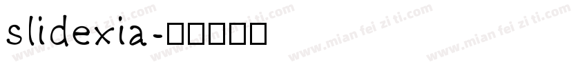 slidexia字体转换