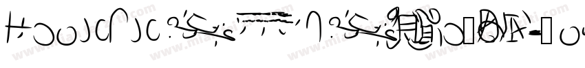 CloningRegular-aoJx字体转换