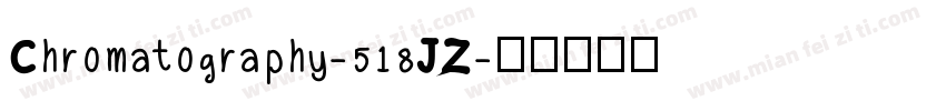 Chromatography-518JZ字体转换