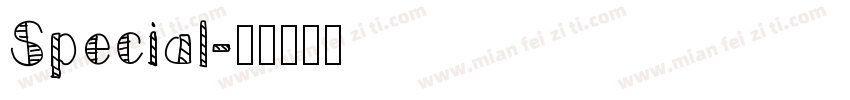 Special字体转换