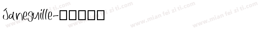 Janesuille字体转换