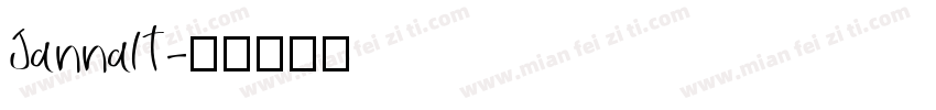 JannalT字体转换