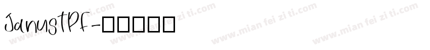 JanusTPF字体转换