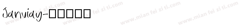 Janviay字体转换