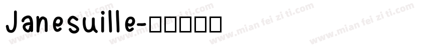 Janesuille字体转换