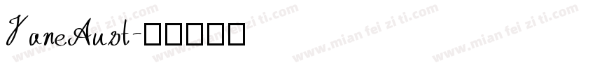 JaneAust字体转换