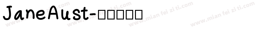 JaneAust字体转换
