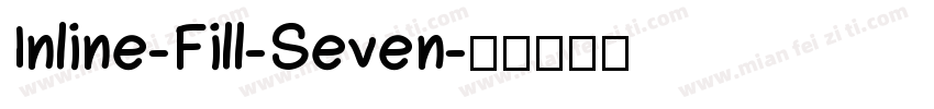 Inline-Fill-Seven字体转换