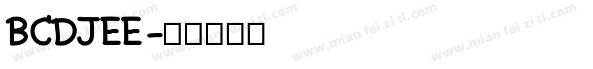 BCDJEE字体转换