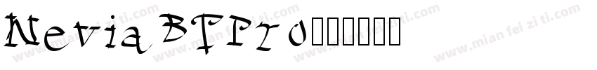 NeviaBTPro字体转换