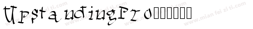 UpstandingPro字体转换