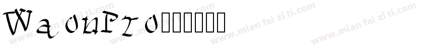 WaonPro字体转换