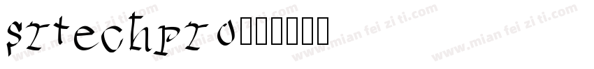 srtechpro字体转换