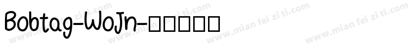 Bobtag-WoJn字体转换