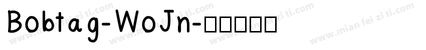 Bobtag-WoJn字体转换